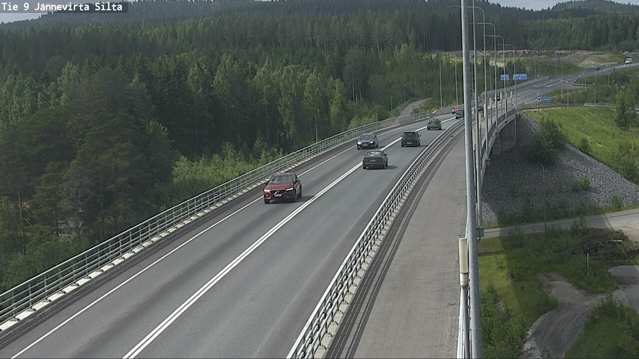 Kelikamerat Kuva Tie 9 Kuopio, Jännevirran silta, Kuopio, Pohjois-Savo