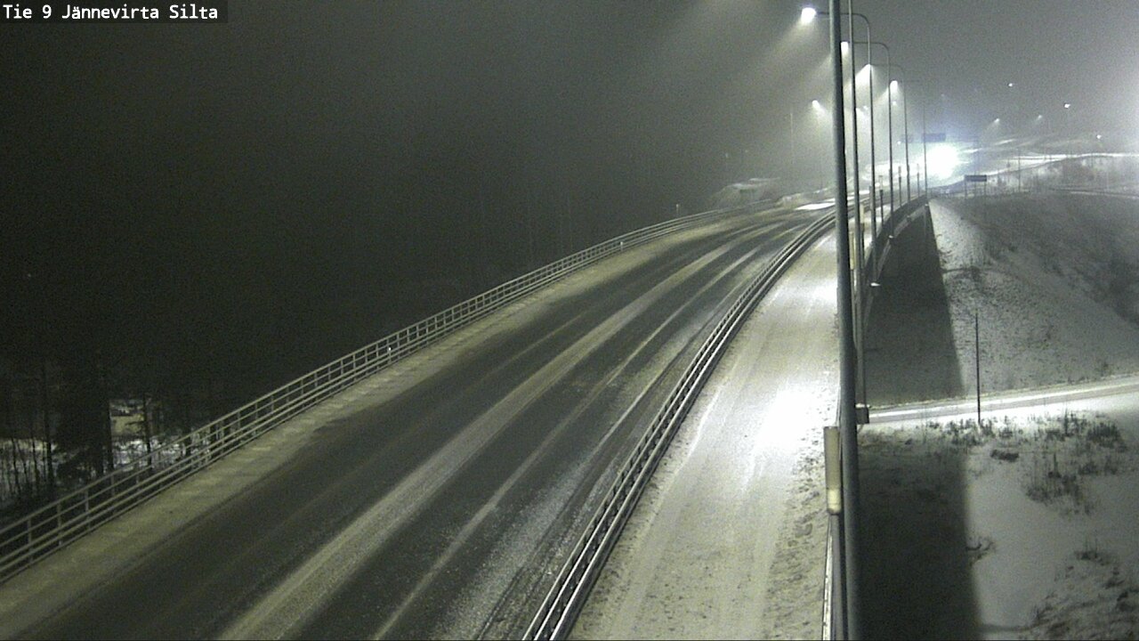 Weather Camera Image Road 9 Kuopio, Jännevirran silta, Kuopio, Pohjois-Savo
