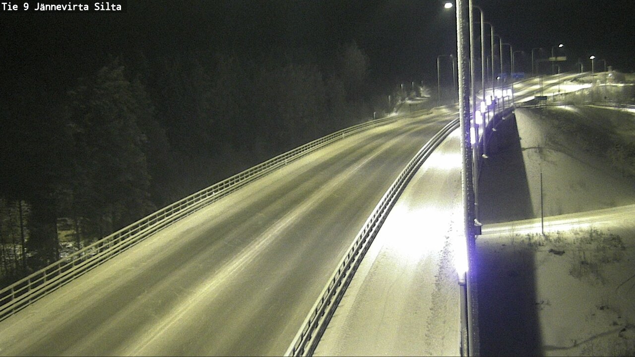 Weather Camera Image Väg 9 Kuopio, Jännevirran silta, Kuopio, Pohjois-Savo