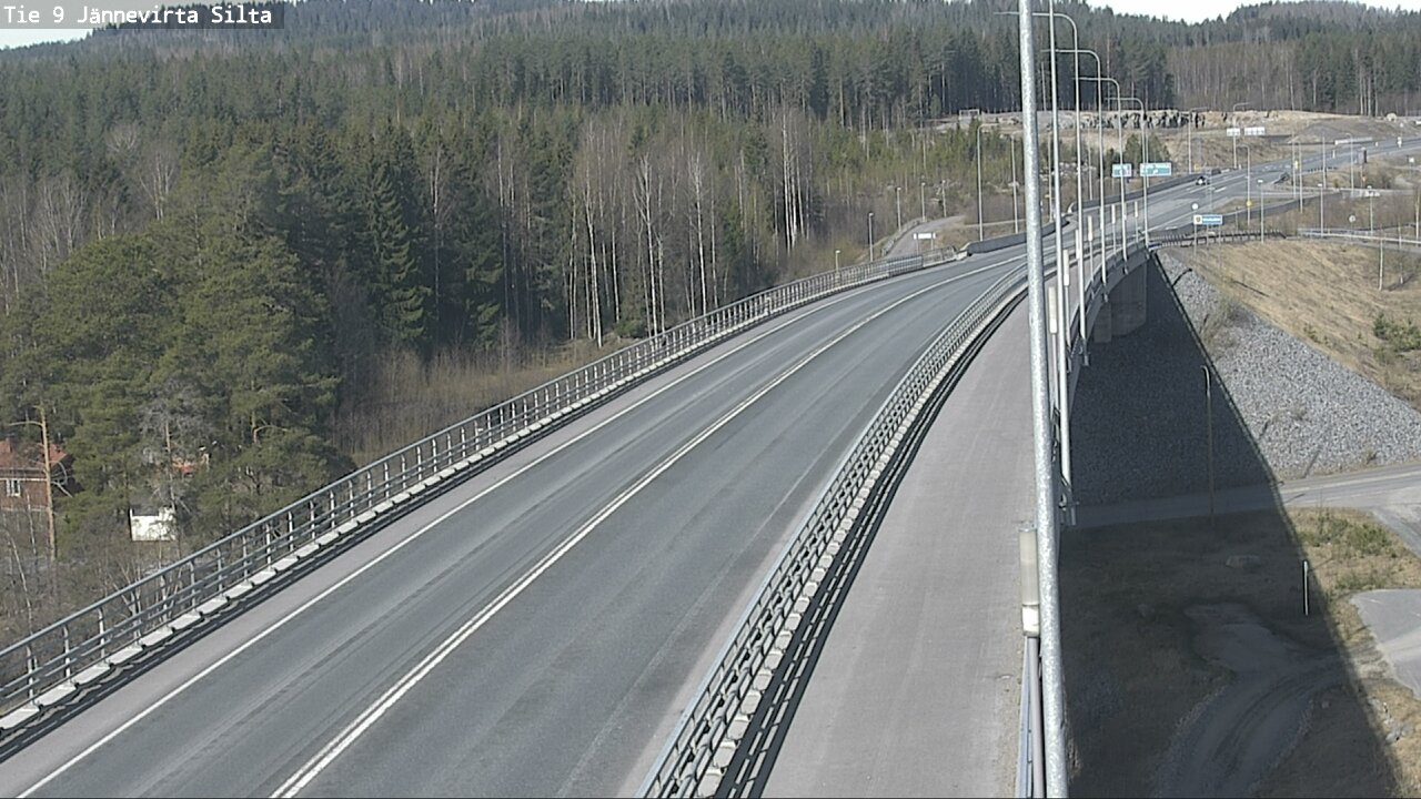 Kelikamerat Kuva Tie 9 Kuopio, Jännevirran silta, Kuopio, Pohjois-Savo