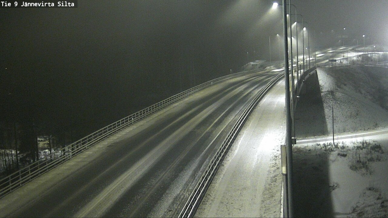 Weather Camera Image Road 9 Kuopio, Jännevirran silta, Kuopio, Pohjois-Savo