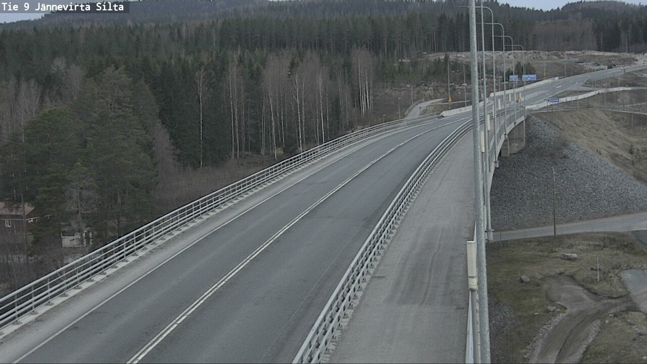 Kelikamerat Kuva Tie 9 Kuopio, Jännevirran silta, Kuopio, Pohjois-Savo