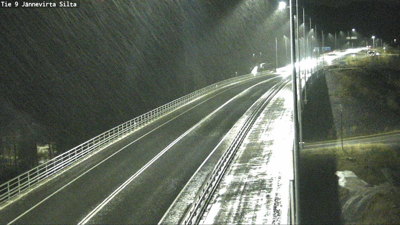 Weather Camera Image Väg 9 Kuopio, Jännevirran silta, Kuopio, Pohjois-Savo