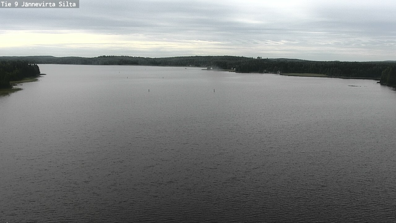 Weather Camera Image Väg 9 Kuopio, Jännevirran silta, Kuopio, Pohjois-Savo