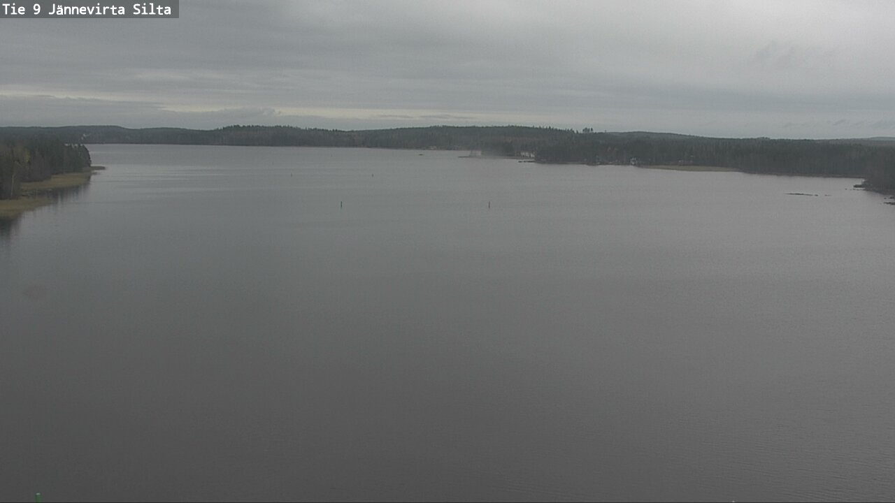 Weather Camera Image Väg 9 Kuopio, Jännevirran silta, Kuopio, Pohjois-Savo