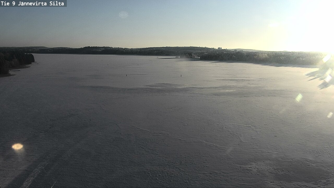 Weather Camera Image Väg 9 Kuopio, Jännevirran silta, Kuopio, Pohjois-Savo