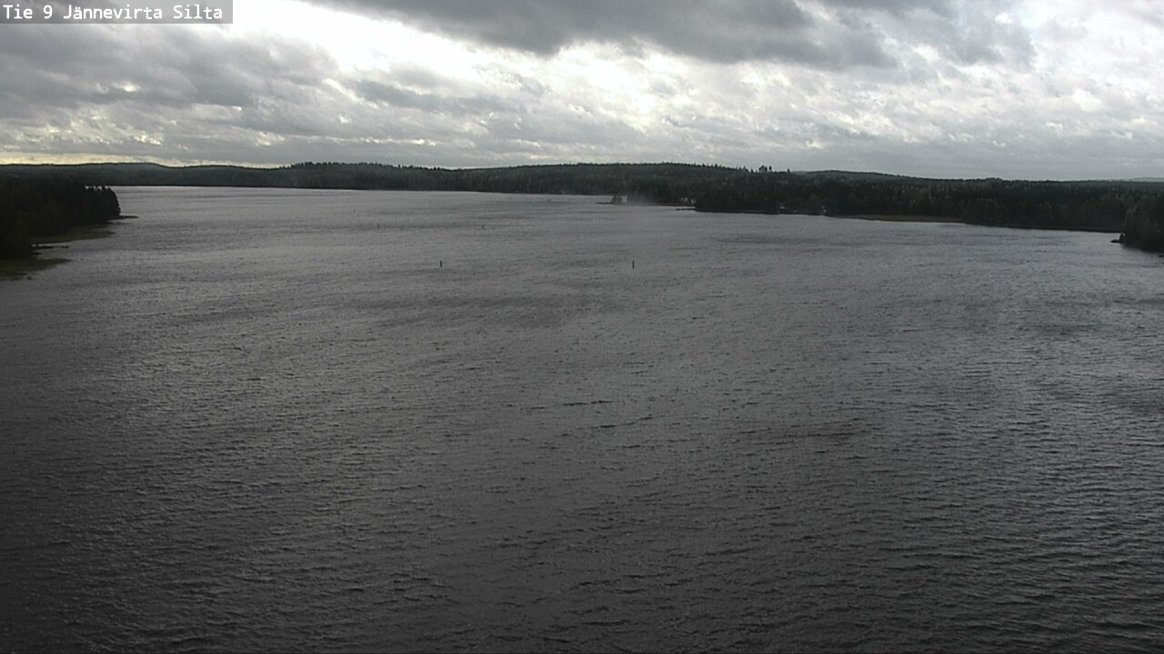 Weather Camera Image Väg 9 Kuopio, Jännevirran silta, Kuopio, Pohjois-Savo