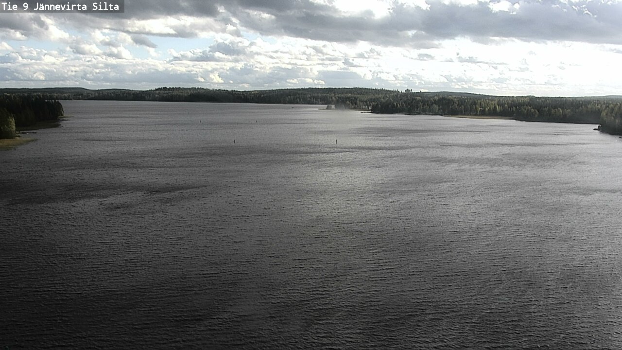 Weather Camera Image Road 9 Kuopio, Jännevirran silta, Kuopio, Pohjois-Savo
