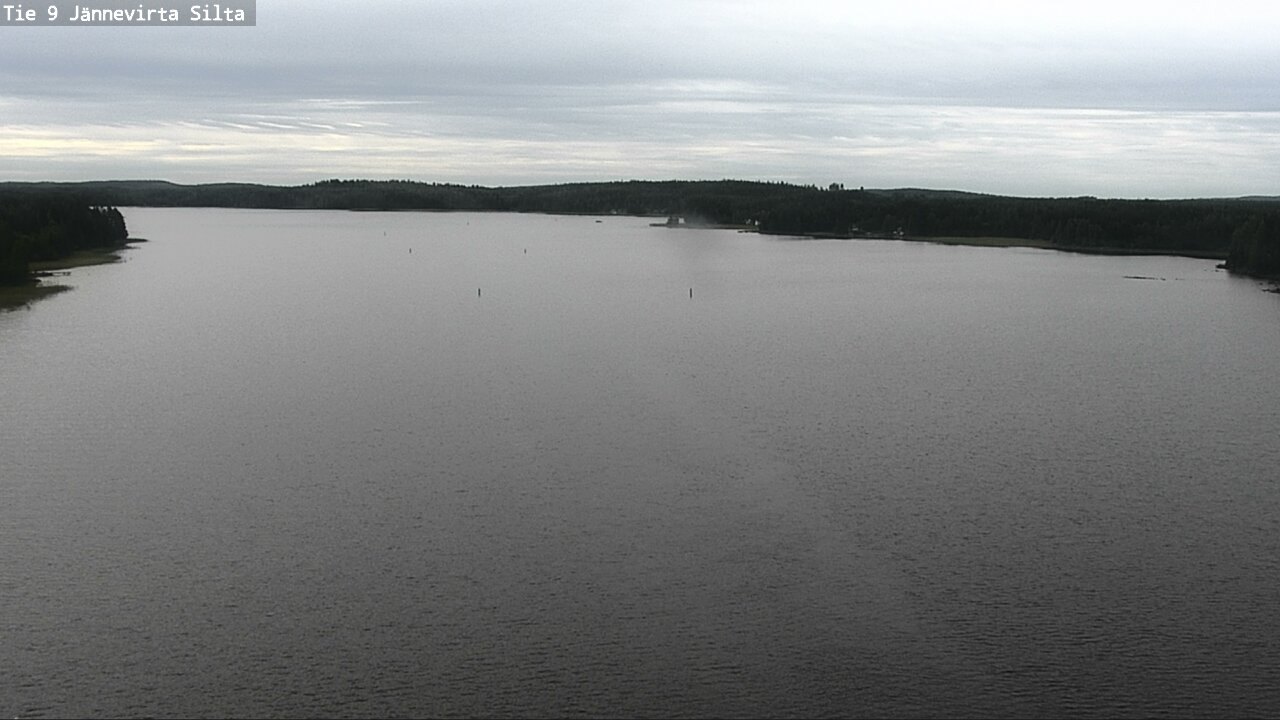 Weather Camera Image Väg 9 Kuopio, Jännevirran silta, Kuopio, Pohjois-Savo