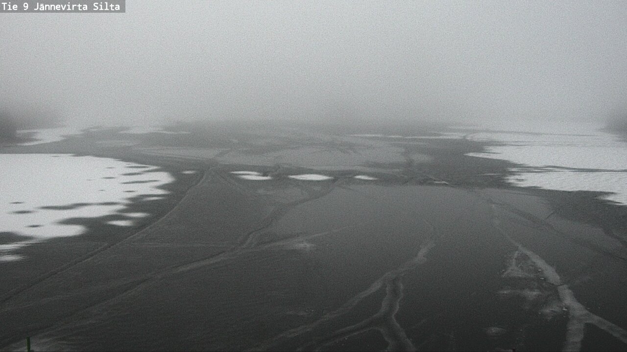 Weather Camera Image Road 9 Kuopio, Jännevirran silta, Kuopio, Pohjois-Savo