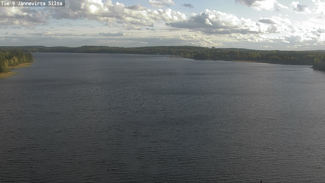 Weather Camera Image Road 9 Kuopio, Jännevirran silta, Kuopio, Pohjois-Savo