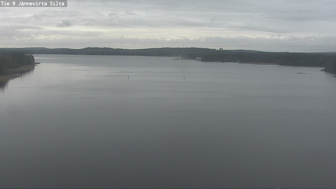 Weather Camera Image Väg 9 Kuopio, Jännevirran silta, Kuopio, Pohjois-Savo