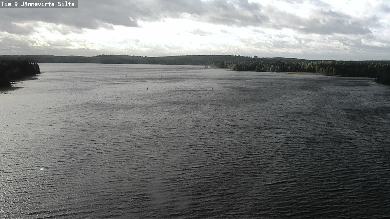 Weather Camera Image Väg 9 Kuopio, Jännevirran silta, Kuopio, Pohjois-Savo