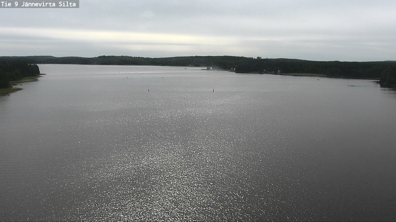 Weather Camera Image Väg 9 Kuopio, Jännevirran silta, Kuopio, Pohjois-Savo