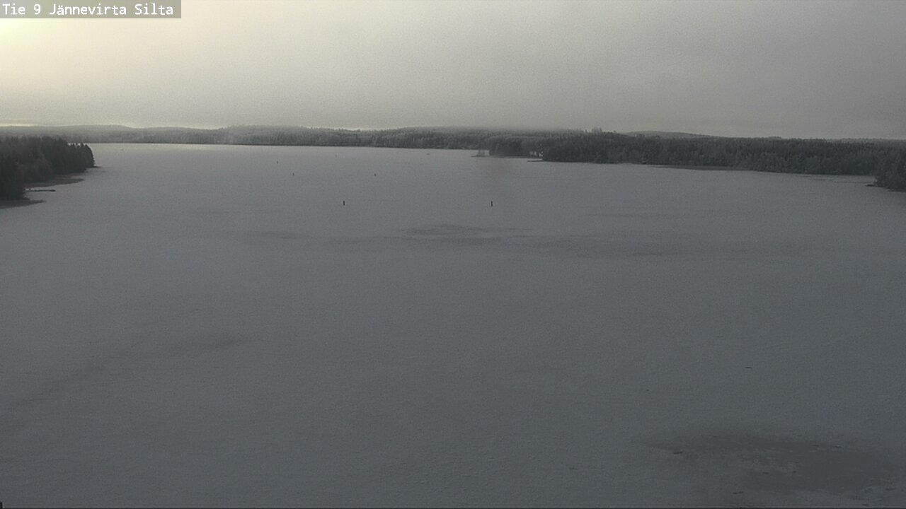Weather Camera Image Väg 9 Kuopio, Jännevirran silta, Kuopio, Pohjois-Savo
