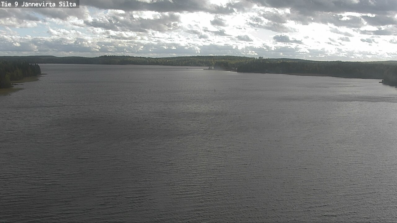 Weather Camera Image Road 9 Kuopio, Jännevirran silta, Kuopio, Pohjois-Savo
