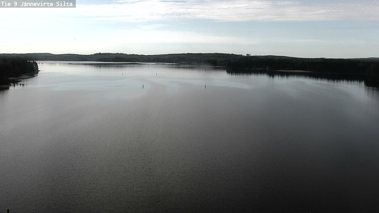 Weather Camera Image Road 9 Kuopio, Jännevirran silta, Kuopio, Pohjois-Savo