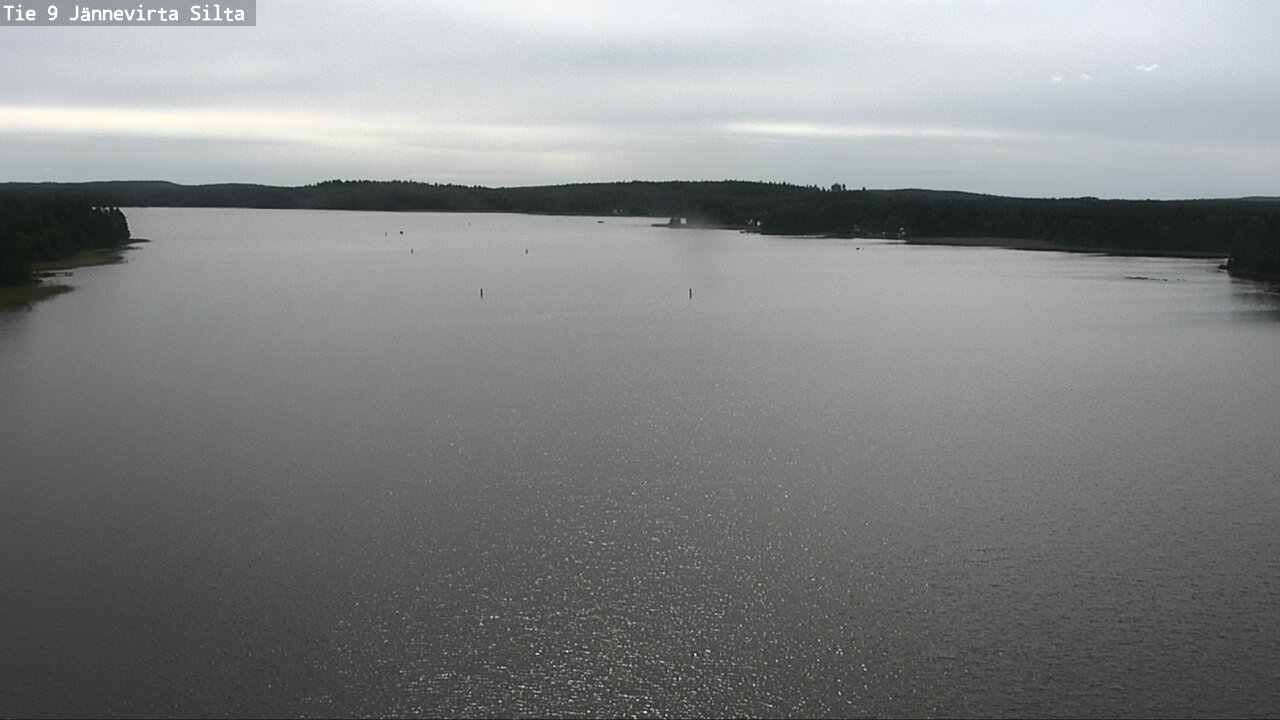 Weather Camera Image Väg 9 Kuopio, Jännevirran silta, Kuopio, Pohjois-Savo