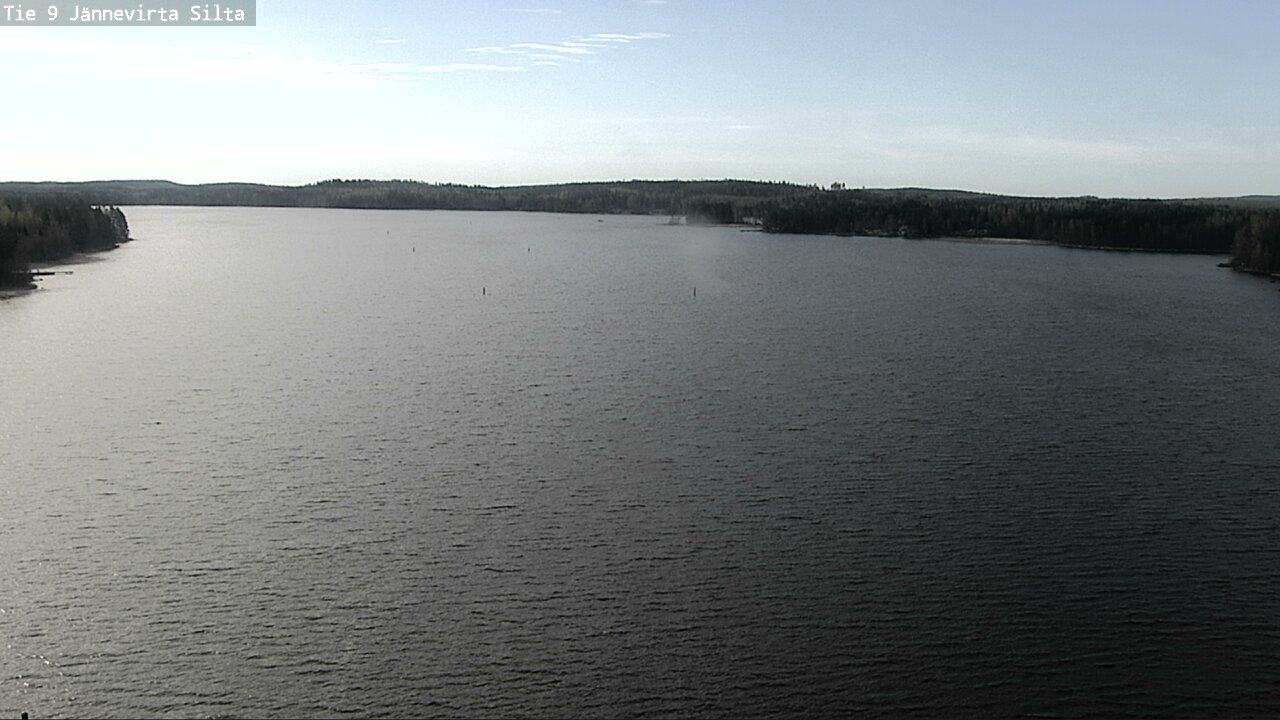 Weather Camera Image Road 9 Kuopio, Jännevirran silta, Kuopio, Pohjois-Savo