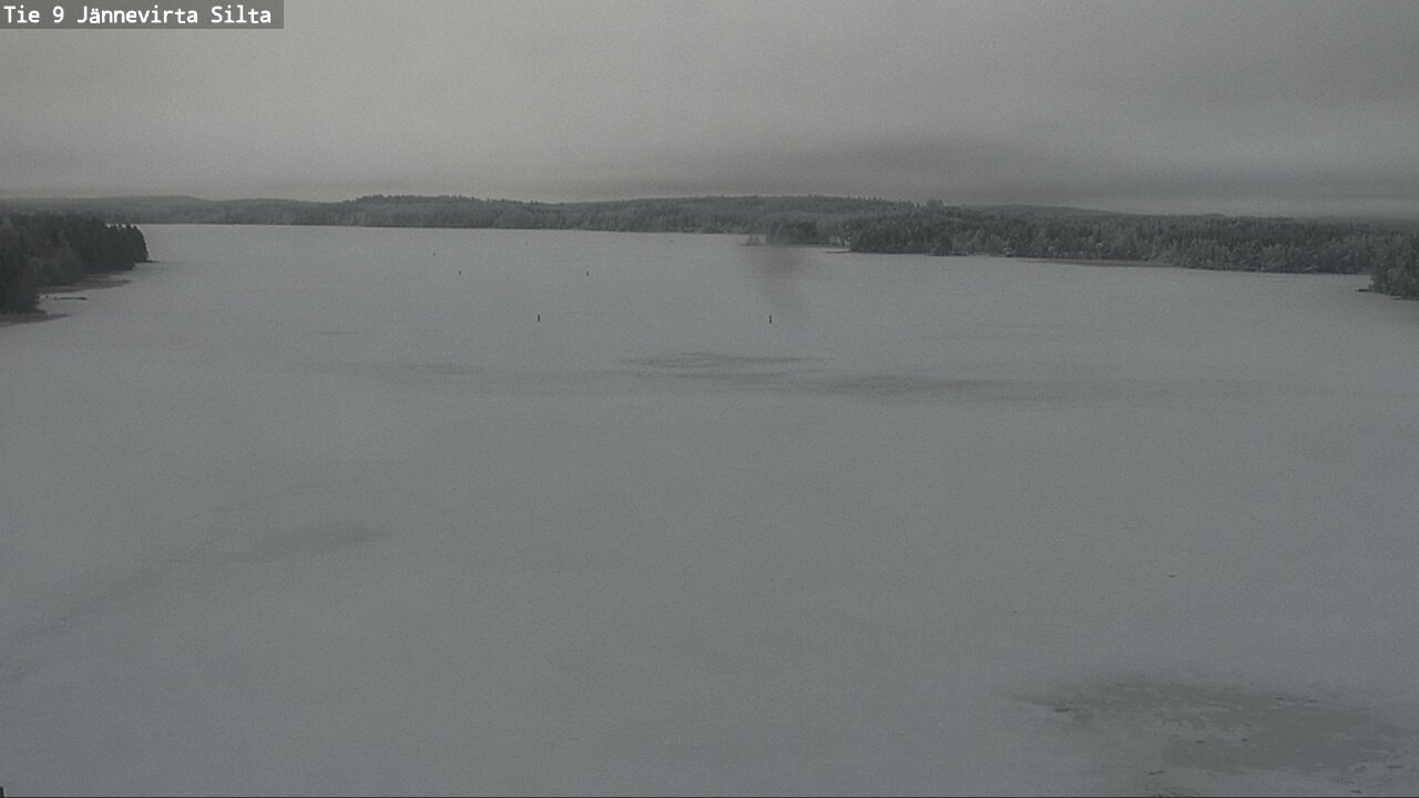 Weather Camera Image Väg 9 Kuopio, Jännevirran silta, Kuopio, Pohjois-Savo