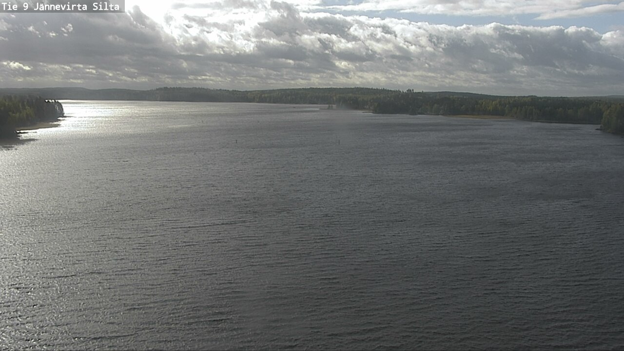Weather Camera Image Väg 9 Kuopio, Jännevirran silta, Kuopio, Pohjois-Savo