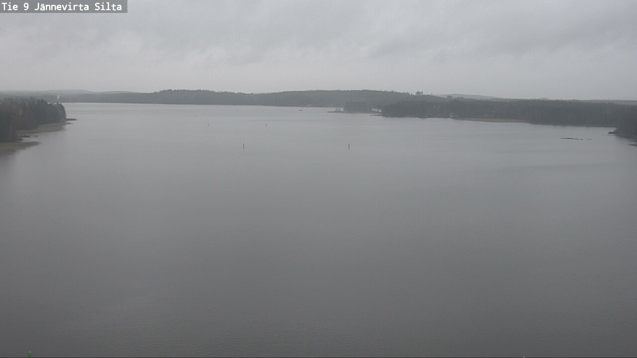 Weather Camera Image Väg 9 Kuopio, Jännevirran silta, Kuopio, Pohjois-Savo