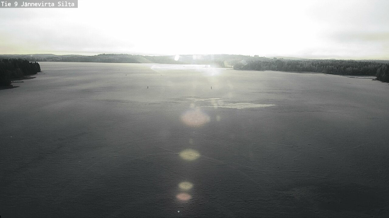 Weather Camera Image Väg 9 Kuopio, Jännevirran silta, Kuopio, Pohjois-Savo