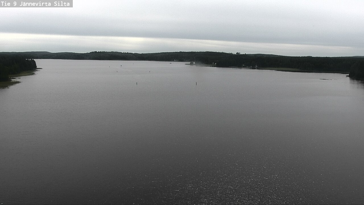 Weather Camera Image Väg 9 Kuopio, Jännevirran silta, Kuopio, Pohjois-Savo