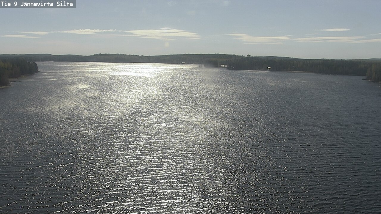 Weather Camera Image Väg 9 Kuopio, Jännevirran silta, Kuopio, Pohjois-Savo
