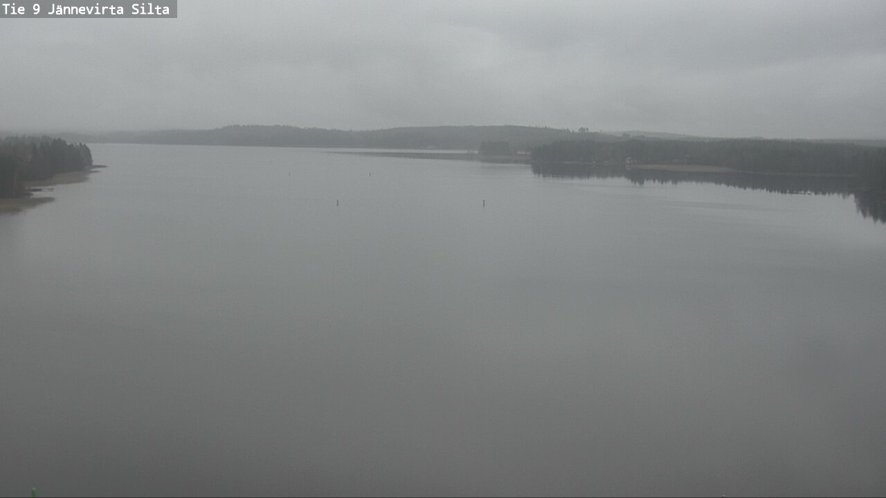 Weather Camera Image Väg 9 Kuopio, Jännevirran silta, Kuopio, Pohjois-Savo