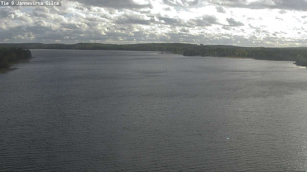 Weather Camera Image Road 9 Kuopio, Jännevirran silta, Kuopio, Pohjois-Savo