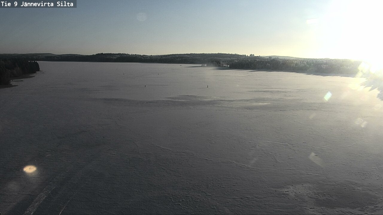 Weather Camera Image Väg 9 Kuopio, Jännevirran silta, Kuopio, Pohjois-Savo