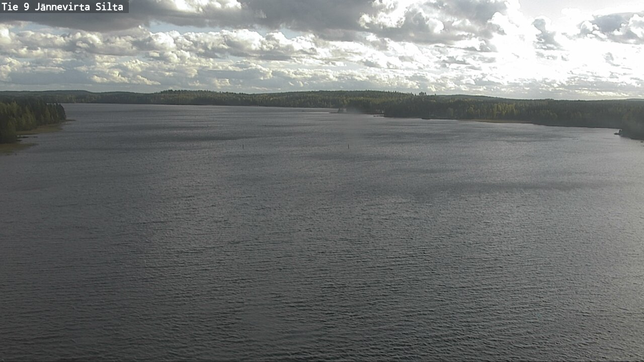 Weather Camera Image Road 9 Kuopio, Jännevirran silta, Kuopio, Pohjois-Savo
