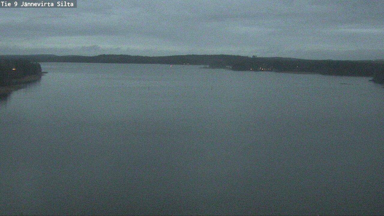 Weather Camera Image Väg 9 Kuopio, Jännevirran silta, Kuopio, Pohjois-Savo