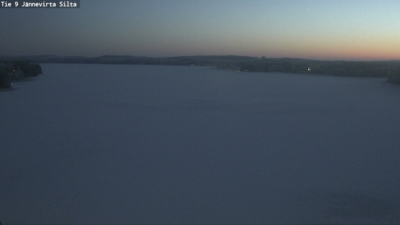 Weather Camera Image Väg 9 Kuopio, Jännevirran silta, Kuopio, Pohjois-Savo