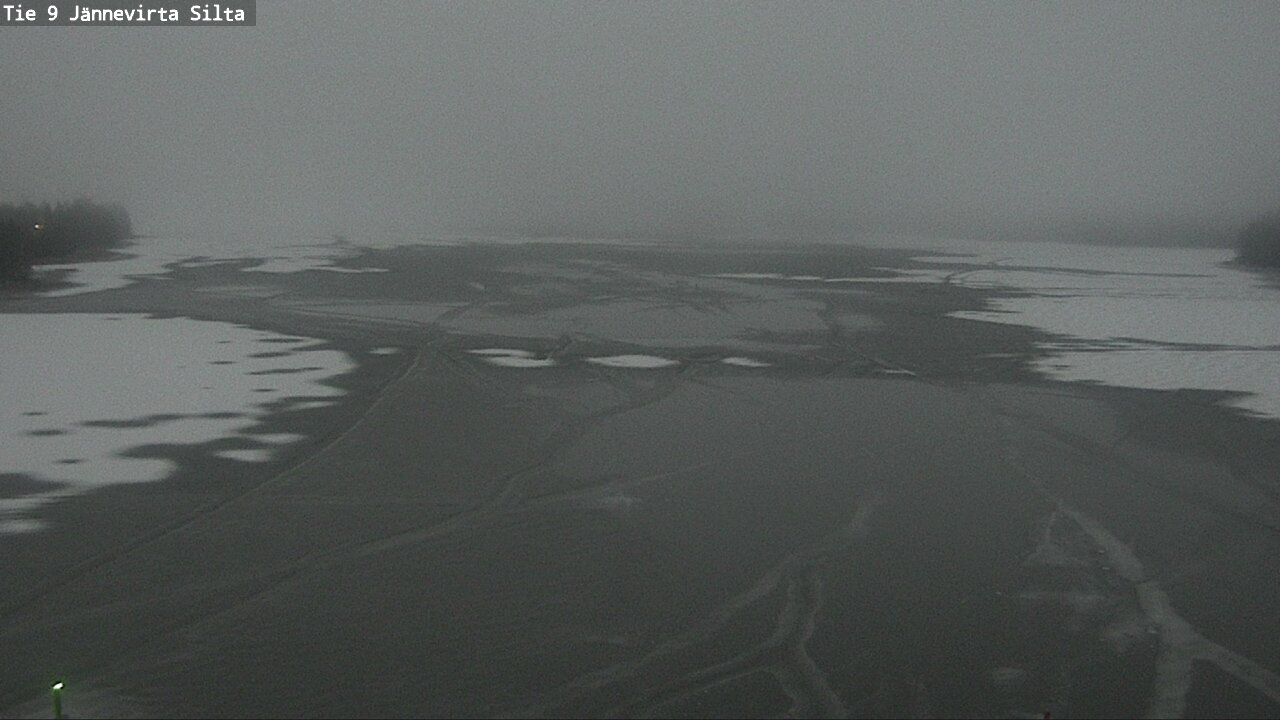 Weather Camera Image Road 9 Kuopio, Jännevirran silta, Kuopio, Pohjois-Savo