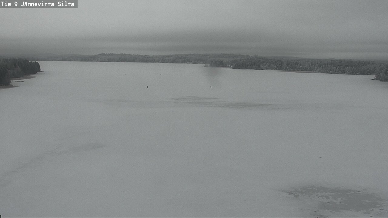 Weather Camera Image Väg 9 Kuopio, Jännevirran silta, Kuopio, Pohjois-Savo