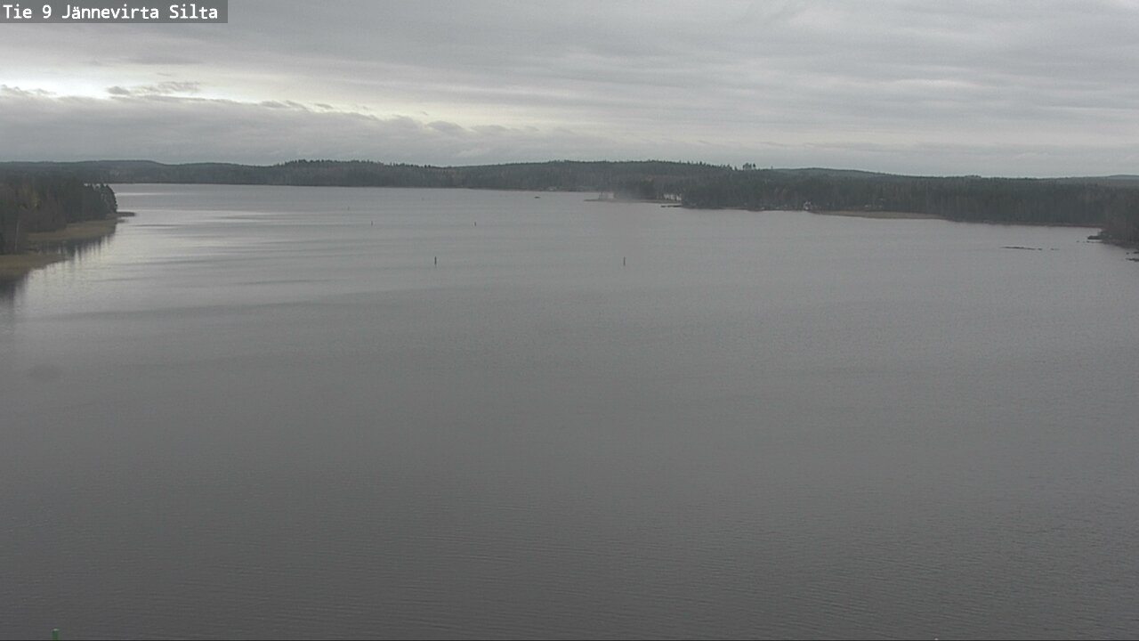 Weather Camera Image Väg 9 Kuopio, Jännevirran silta, Kuopio, Pohjois-Savo