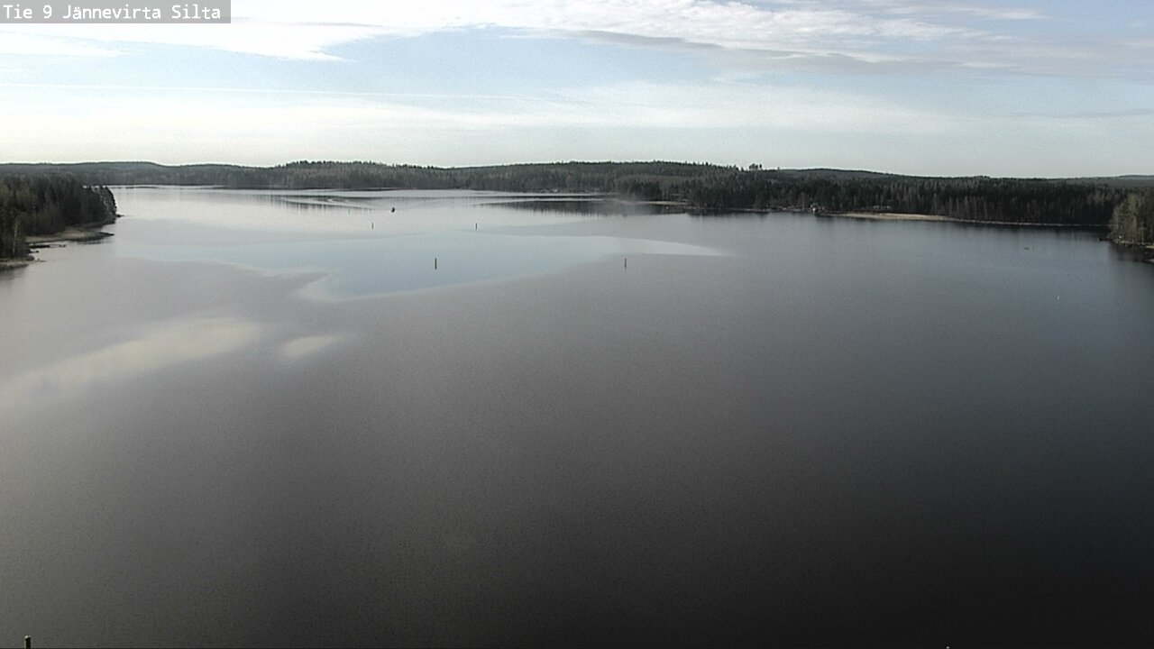 Weather Camera Image Road 9 Kuopio, Jännevirran silta, Kuopio, Pohjois-Savo