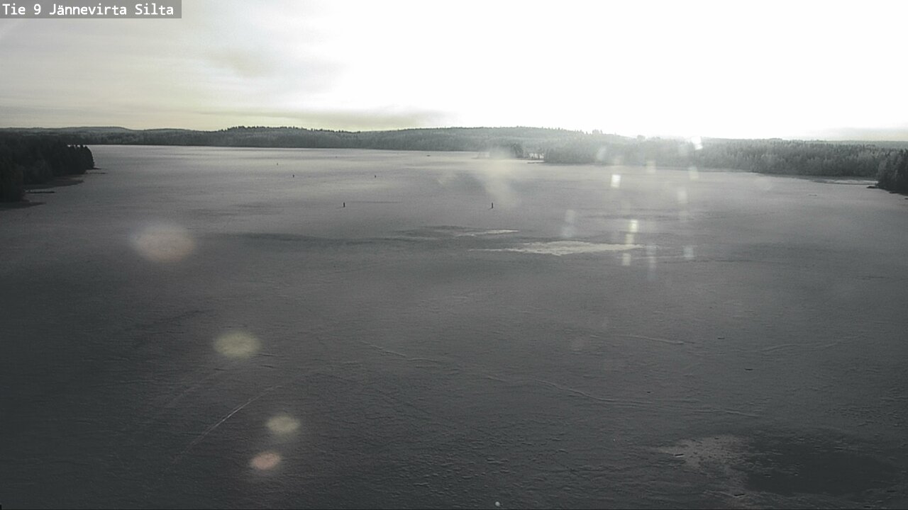 Weather Camera Image Väg 9 Kuopio, Jännevirran silta, Kuopio, Pohjois-Savo