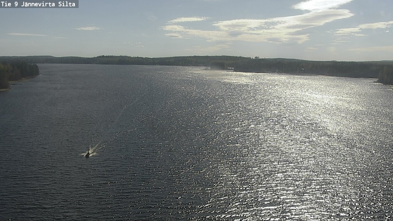 Weather Camera Image Väg 9 Kuopio, Jännevirran silta, Kuopio, Pohjois-Savo
