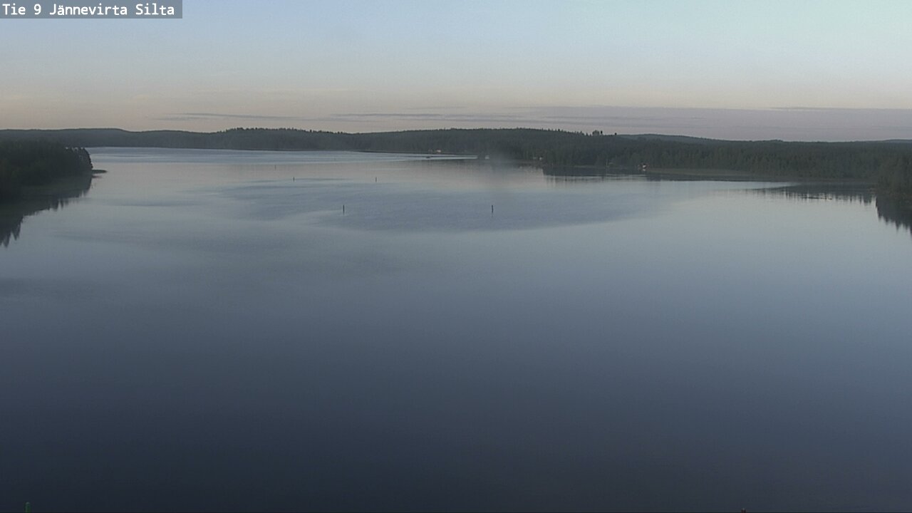 Weather Camera Image Road 9 Kuopio, Jännevirran silta, Kuopio, Pohjois-Savo