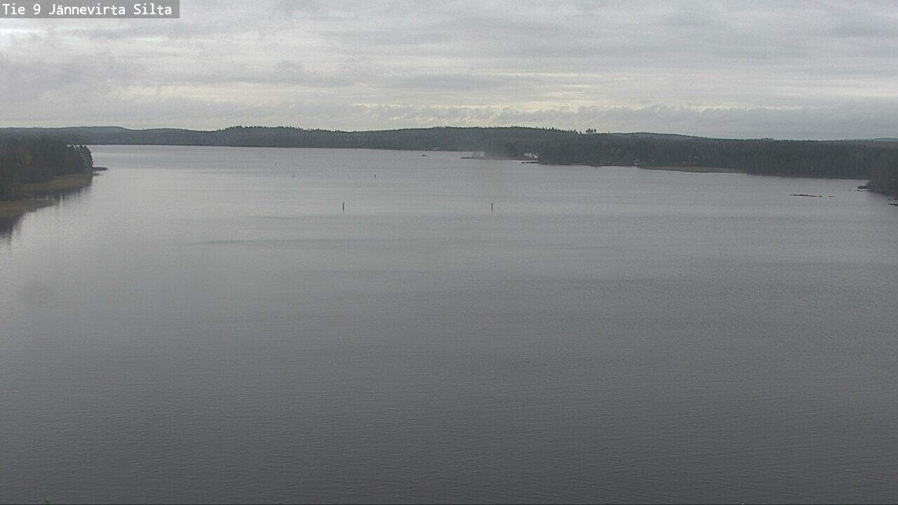 Weather Camera Image Väg 9 Kuopio, Jännevirran silta, Kuopio, Pohjois-Savo