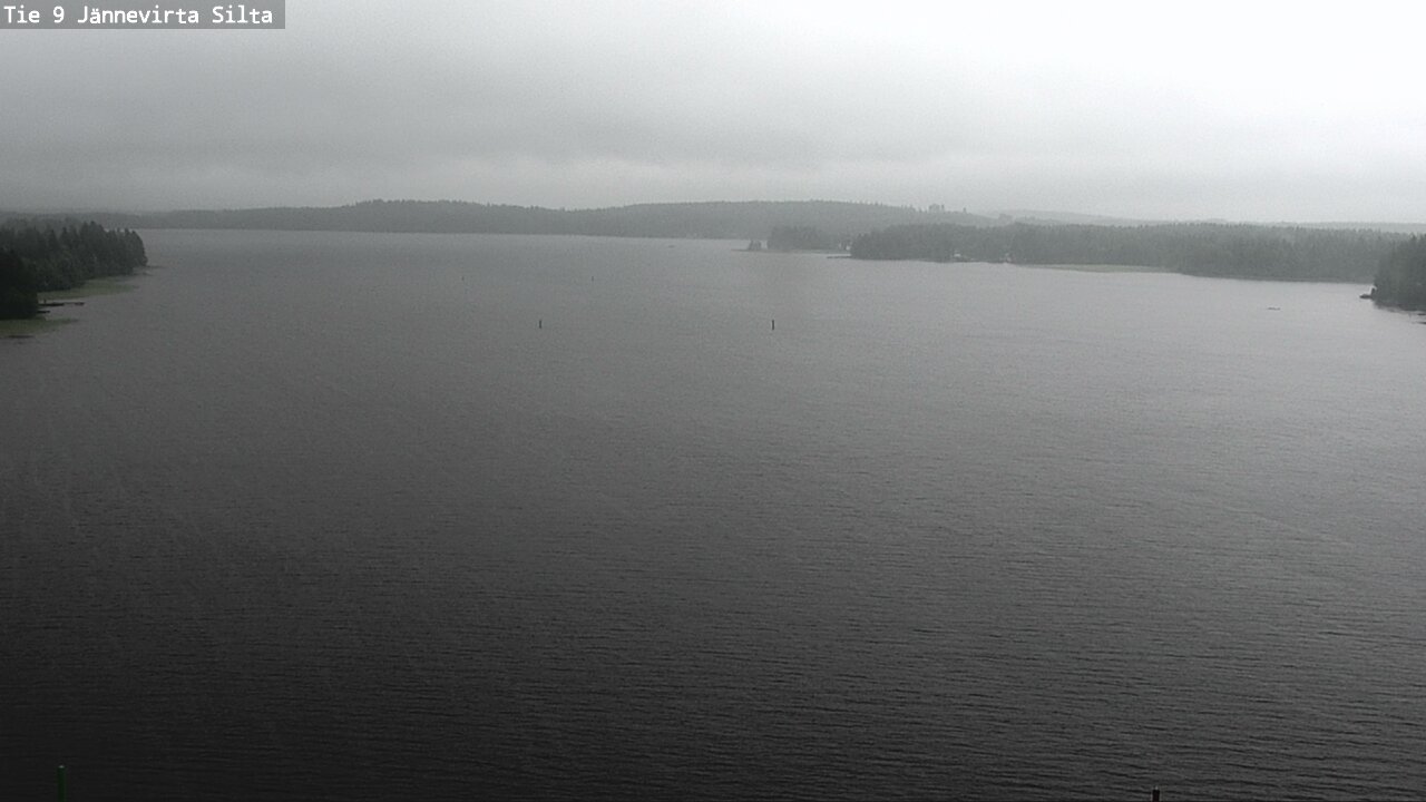 Weather Camera Image Väg 9 Kuopio, Jännevirran silta, Kuopio, Pohjois-Savo