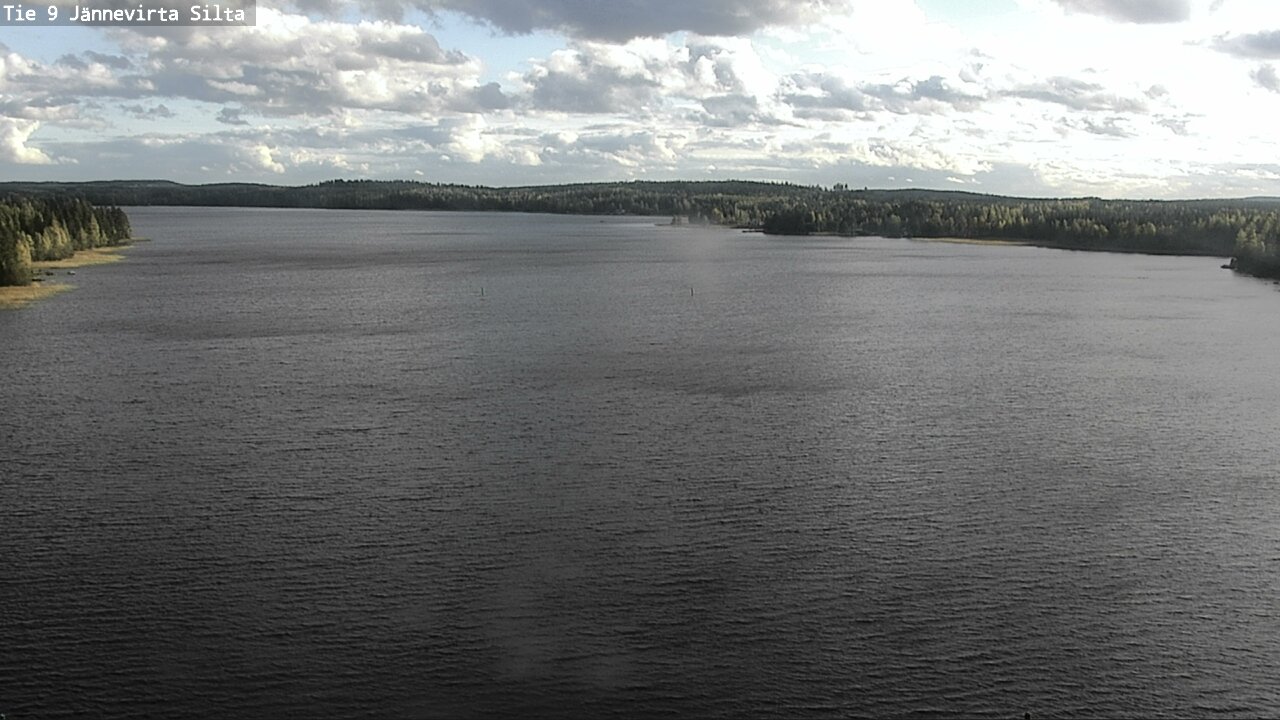 Weather Camera Image Road 9 Kuopio, Jännevirran silta, Kuopio, Pohjois-Savo