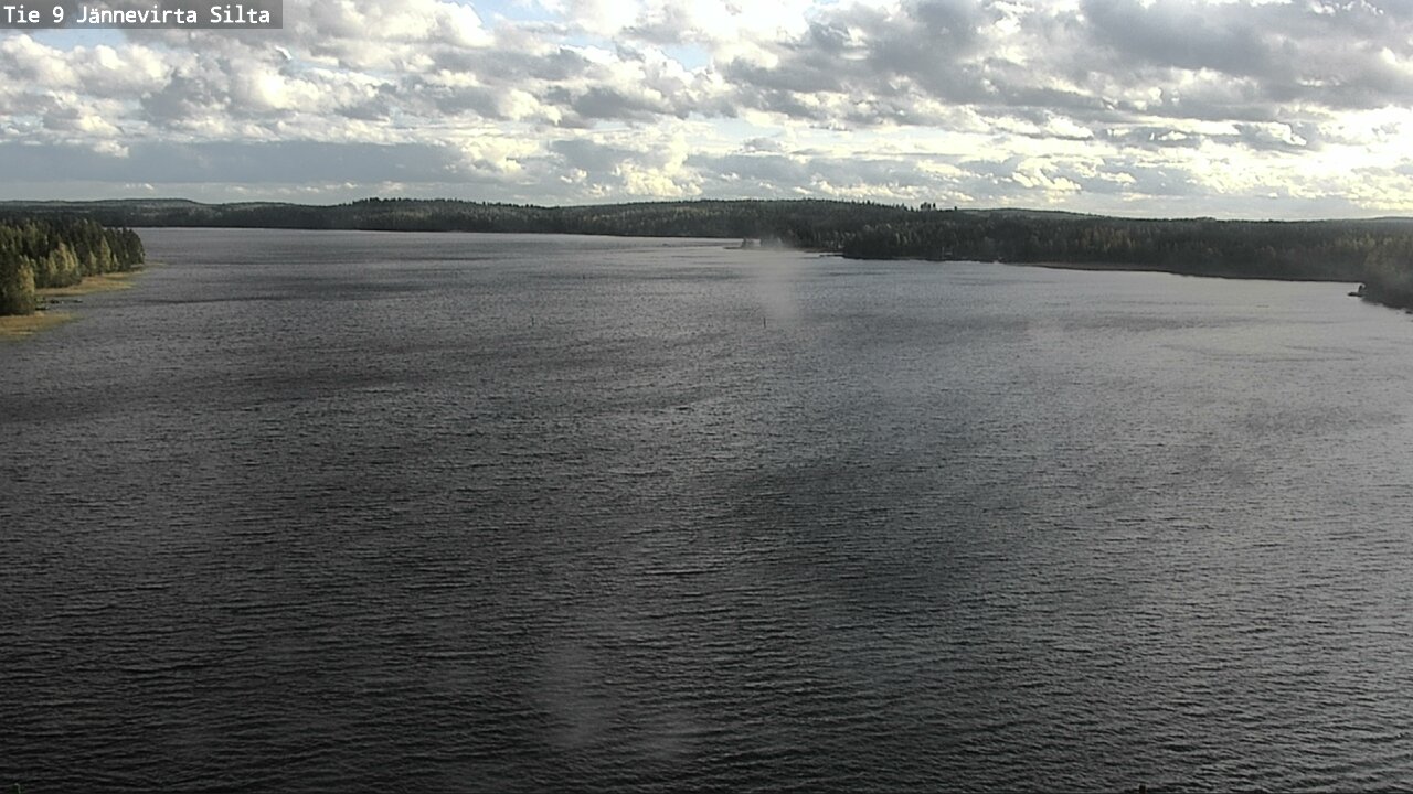Weather Camera Image Road 9 Kuopio, Jännevirran silta, Kuopio, Pohjois-Savo