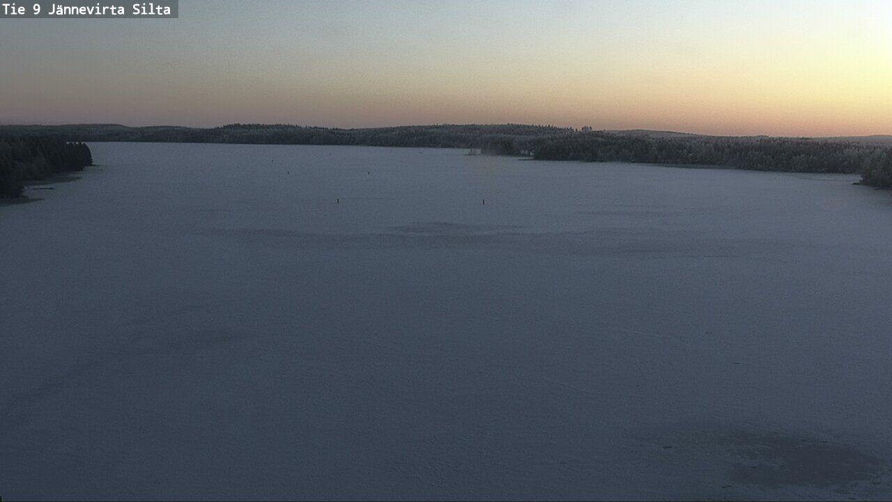 Weather Camera Image Väg 9 Kuopio, Jännevirran silta, Kuopio, Pohjois-Savo