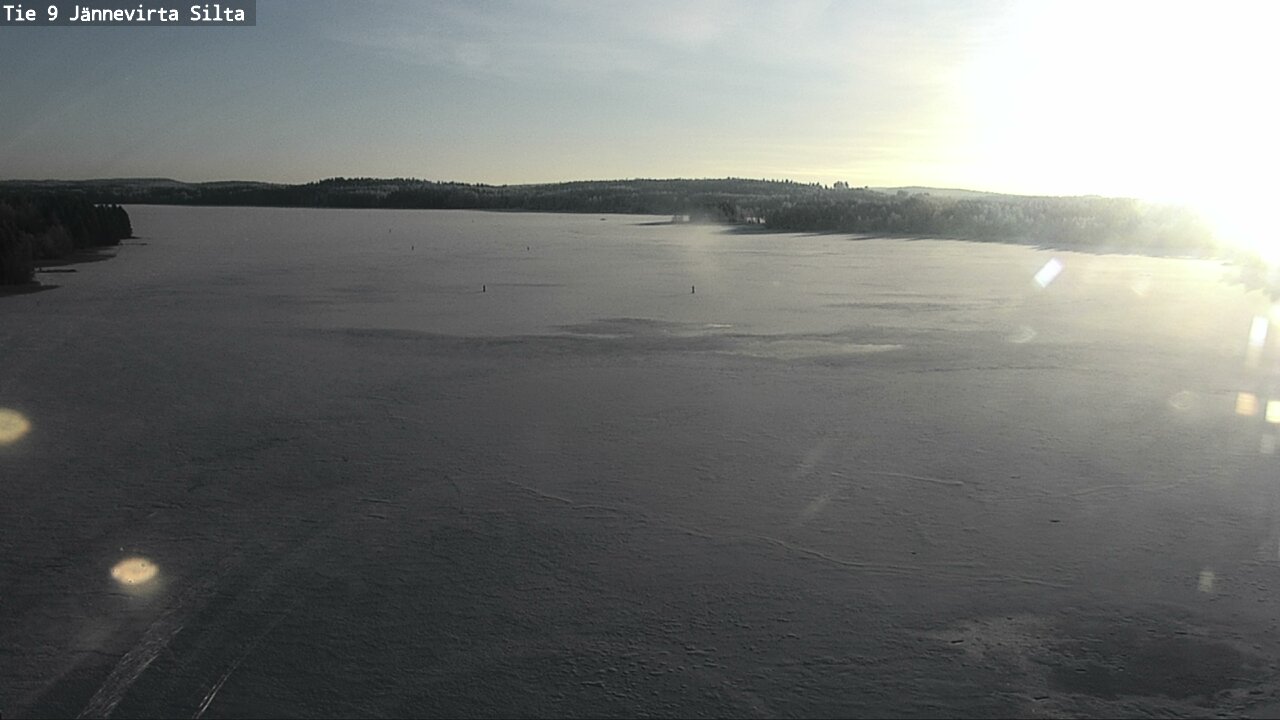 Weather Camera Image Väg 9 Kuopio, Jännevirran silta, Kuopio, Pohjois-Savo