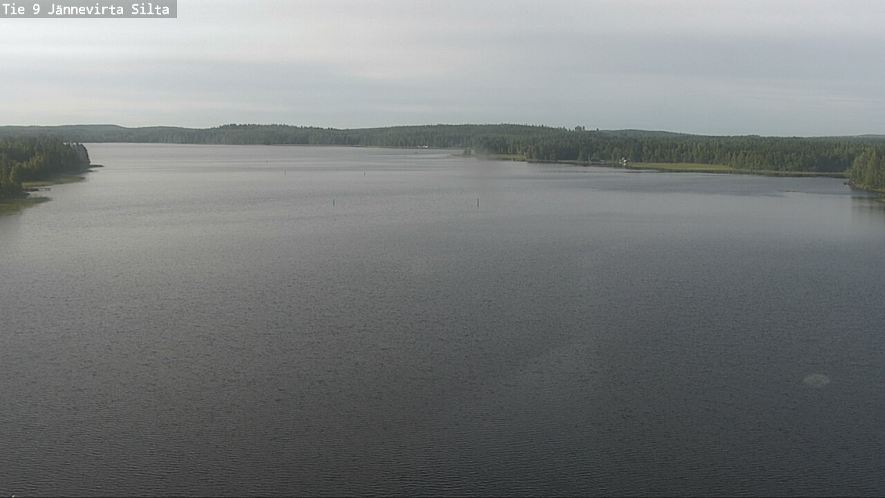 Weather Camera Image Väg 9 Kuopio, Jännevirran silta, Kuopio, Pohjois-Savo
