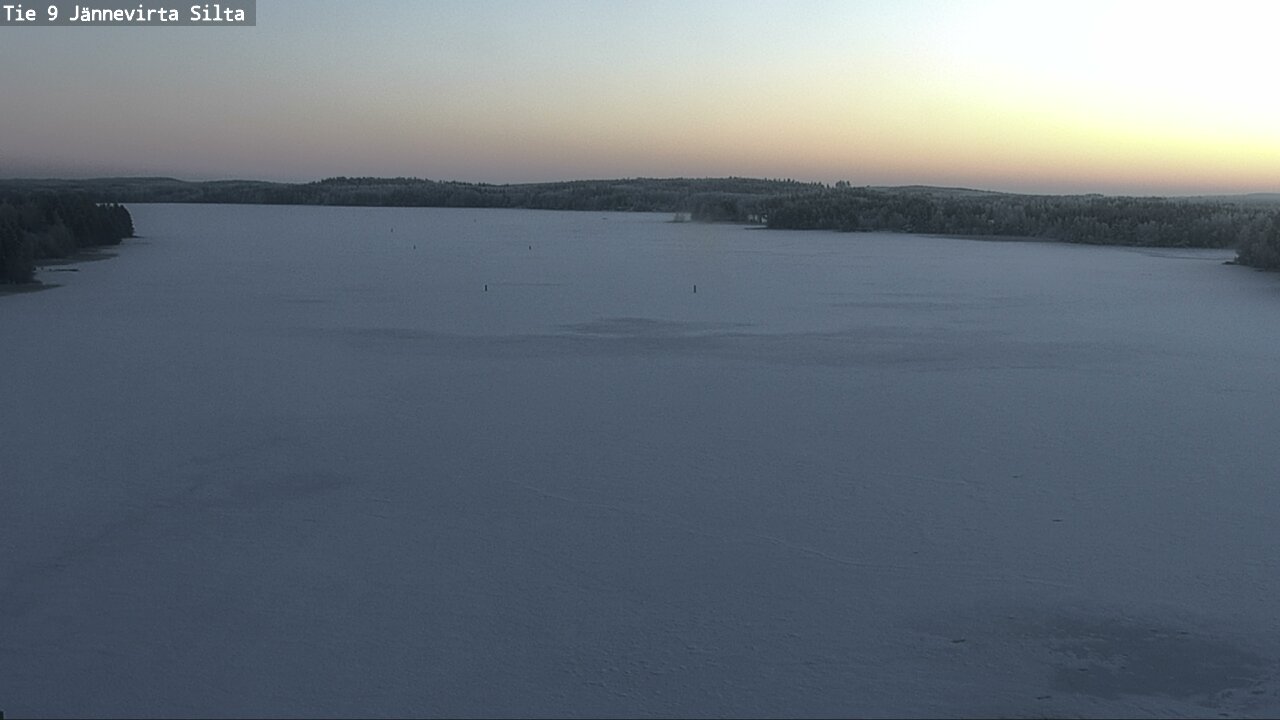 Weather Camera Image Väg 9 Kuopio, Jännevirran silta, Kuopio, Pohjois-Savo